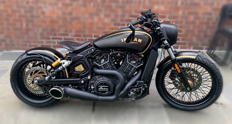 Indian scout store bobber wheels